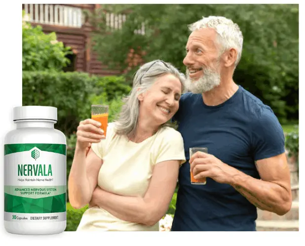 Nervala happy elderly couple